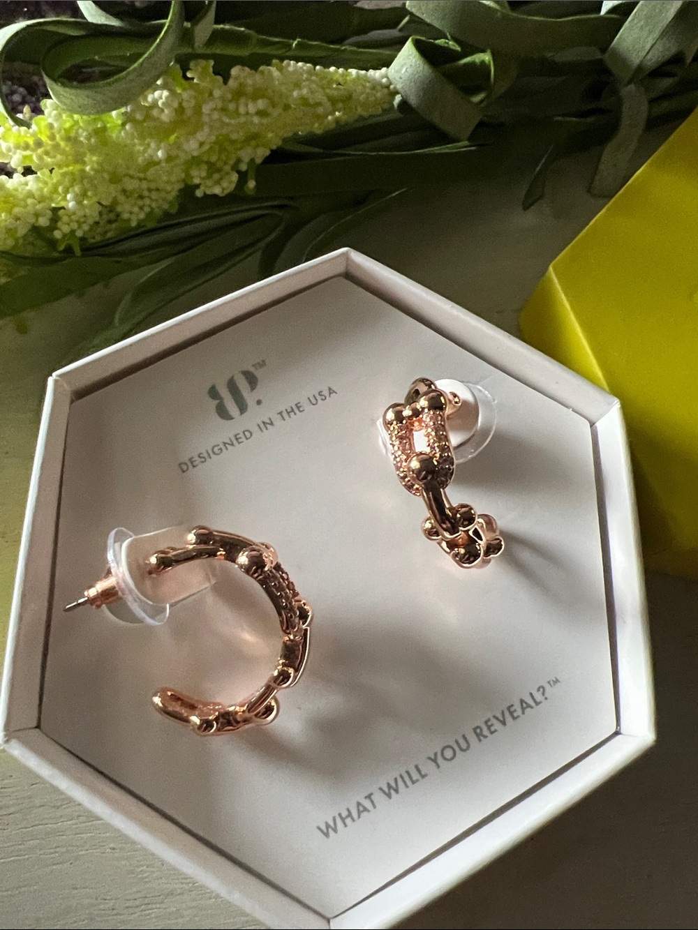 Bomb Party “soulful diva” earrings
